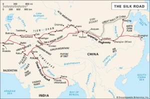 NCERT Solutions for Class 11 English Chapter 6 - Silk Road